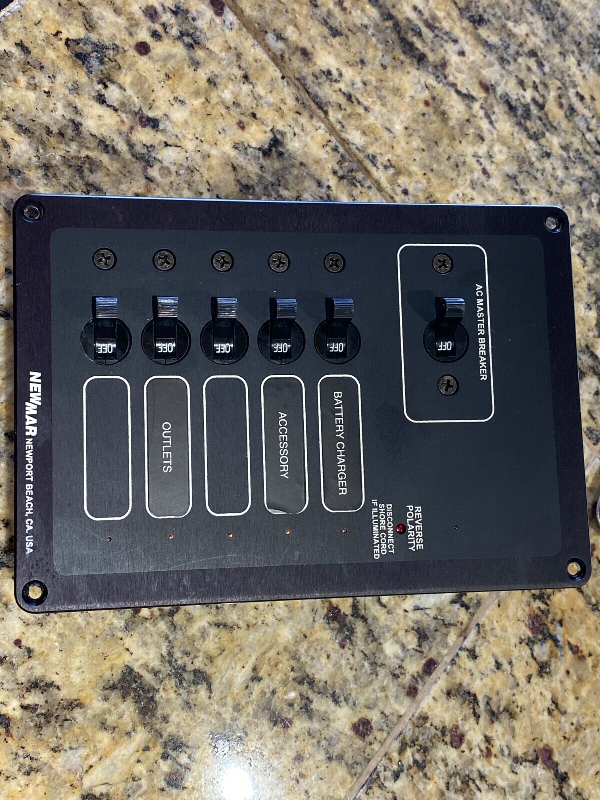 NEWMAR AC-IX ELECTRIC PANEL FOR BOAT, RV, OR TINY HOUSE