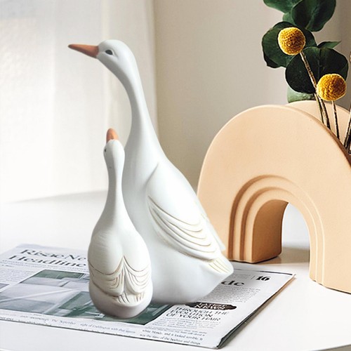 Resin Duck Family Statue Home Garden Decor Lawn Landscap Ornament Decors Gifts - Picture 12 of 15