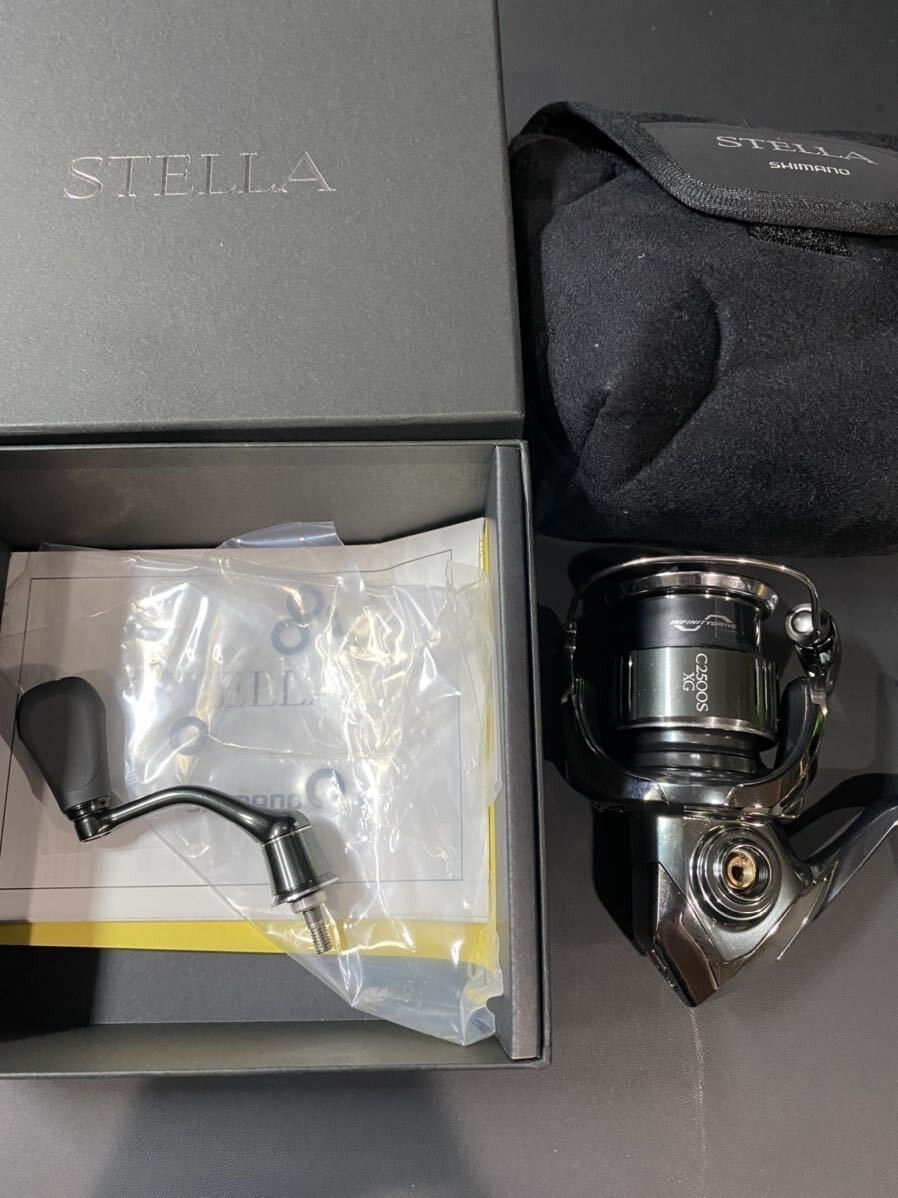 SHIMANO Spinning reel 22 Stella C2500SXG Black From Japan SHIMANO Spinning reel 22 Stella C2500SXG Black From Japan