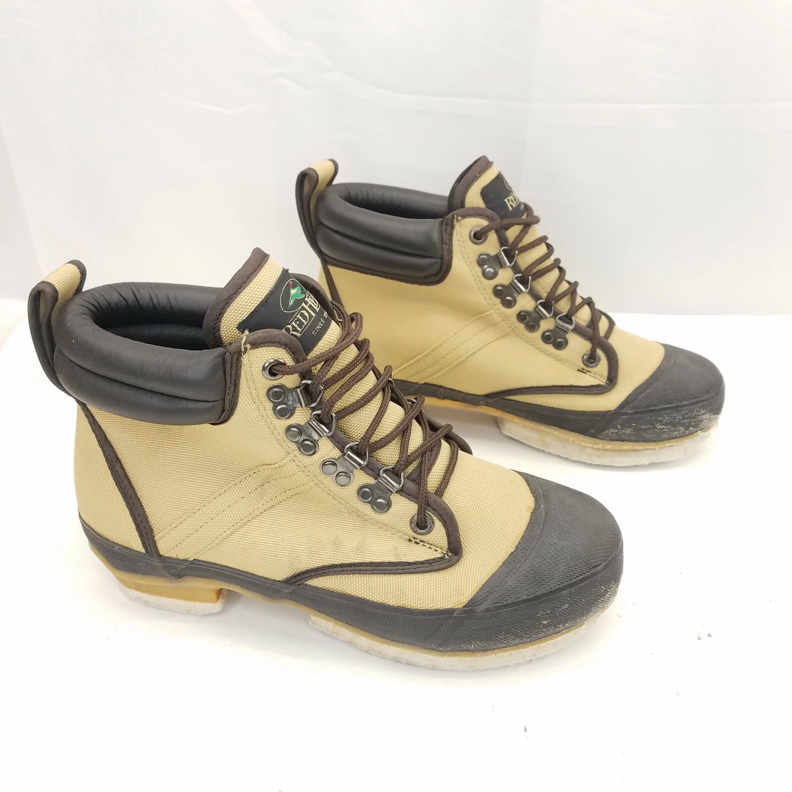 RedHead Fly Fishing Men Size 8 Ankle Boots Lace Up Water Steel Shank Shoes
Opens in a new window or
