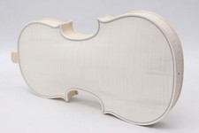 Handmade Violin 4/4 Body Europe Flame Maple Spruce Stradivari Violin Unfinished