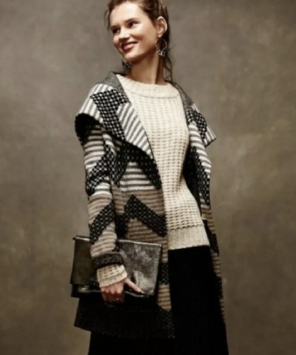 88. ANTHROPOLOGIE Field Flower Striped 