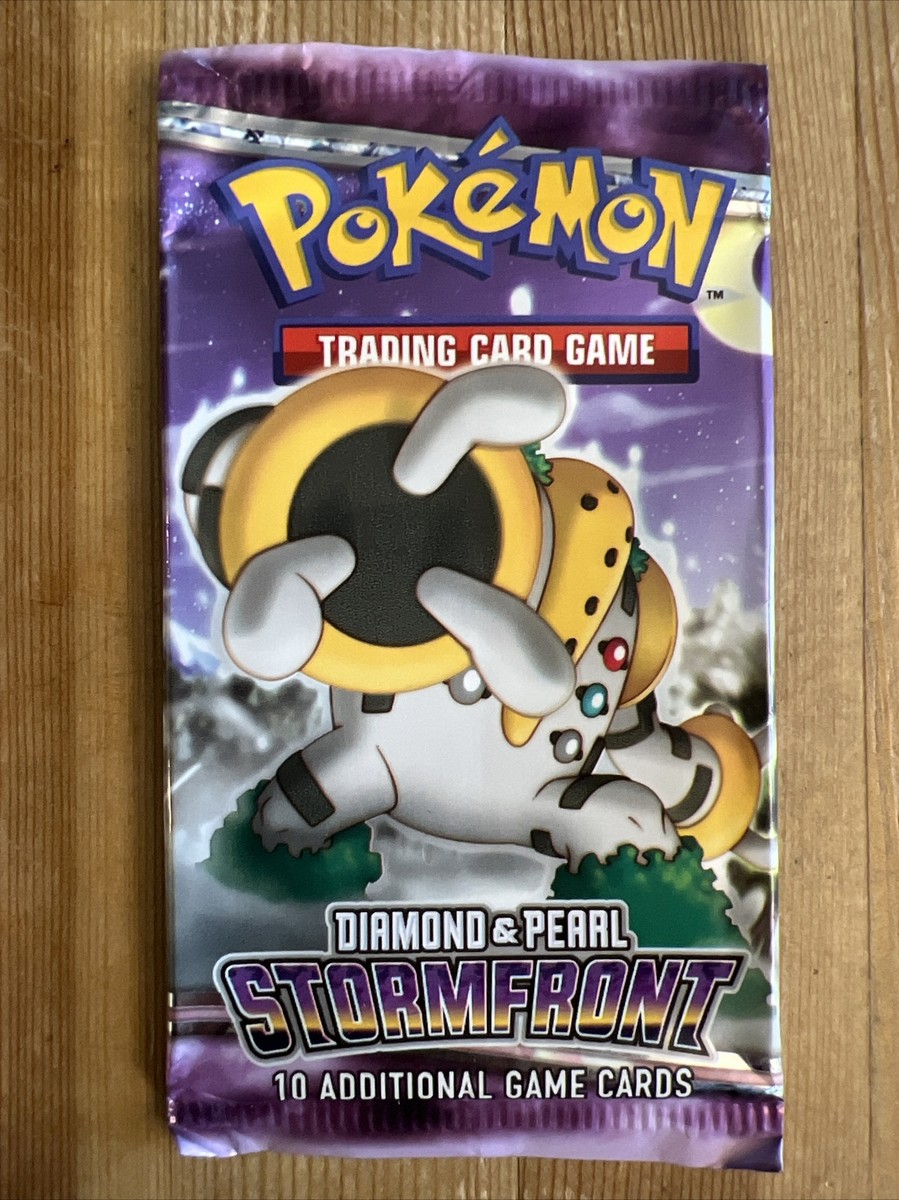 ポケモン - ポケモンTCG英語 DIAMOND&amp;PEARL STORMFRONT【未開封】 Pokémon Diamond And Pearl Stormfront EMPTY PACK WRAPPER ONLY
