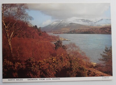 POSTKARTE SNOWDON VON LLYN PADARN