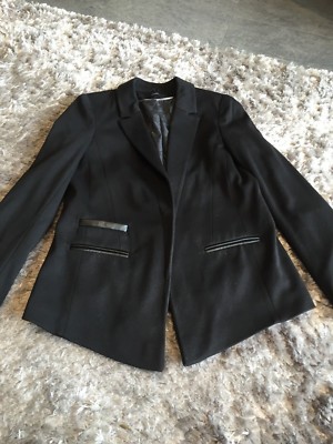 STUNNING LADIES BLACK JACKET WALLIS SIZE 10