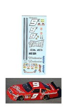  9 Kasey Kahne 2009 Dodge decal 1/64 scale AFX Autoworld Tyco Lifelike
