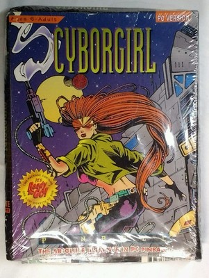 CyborGirl Pinball PC 3.5 Diskette new sealed with box damage ...
