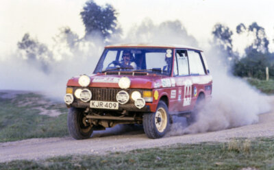 Gerard Miller Rick Matthews Range Rover Rally Car 1985 Motor Racing Old ...