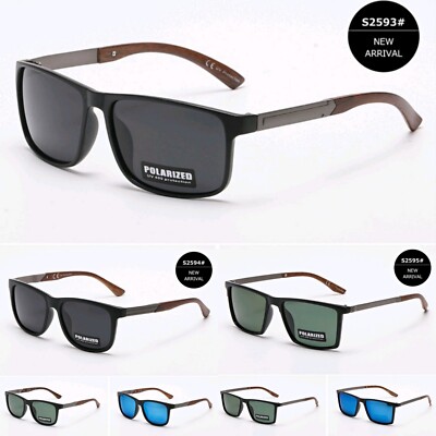 Occhiali Da Sole Polarizzati UV400 - Quadrati Retrò, Unisex, Per Spiaggia E Guida - Foto 5