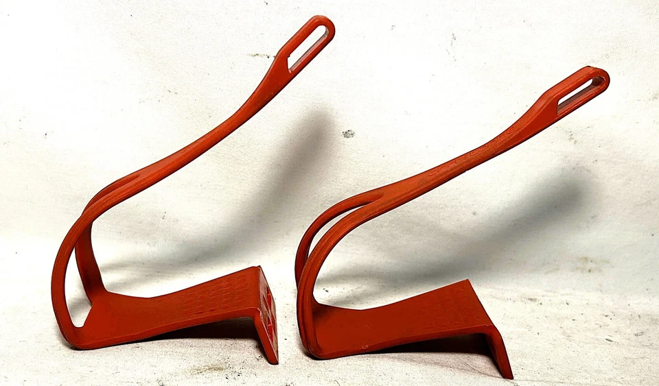 De colección ROJO Christophe Puntera Clips Plataforma Bicicleta de Carretera Pedales MTB Carrera Jaulas Planas Foto 3 de 4