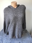 Old Navy Hoodie Sweater Top Women S Gray Black Pullover 2971 Granola Whimsygoth