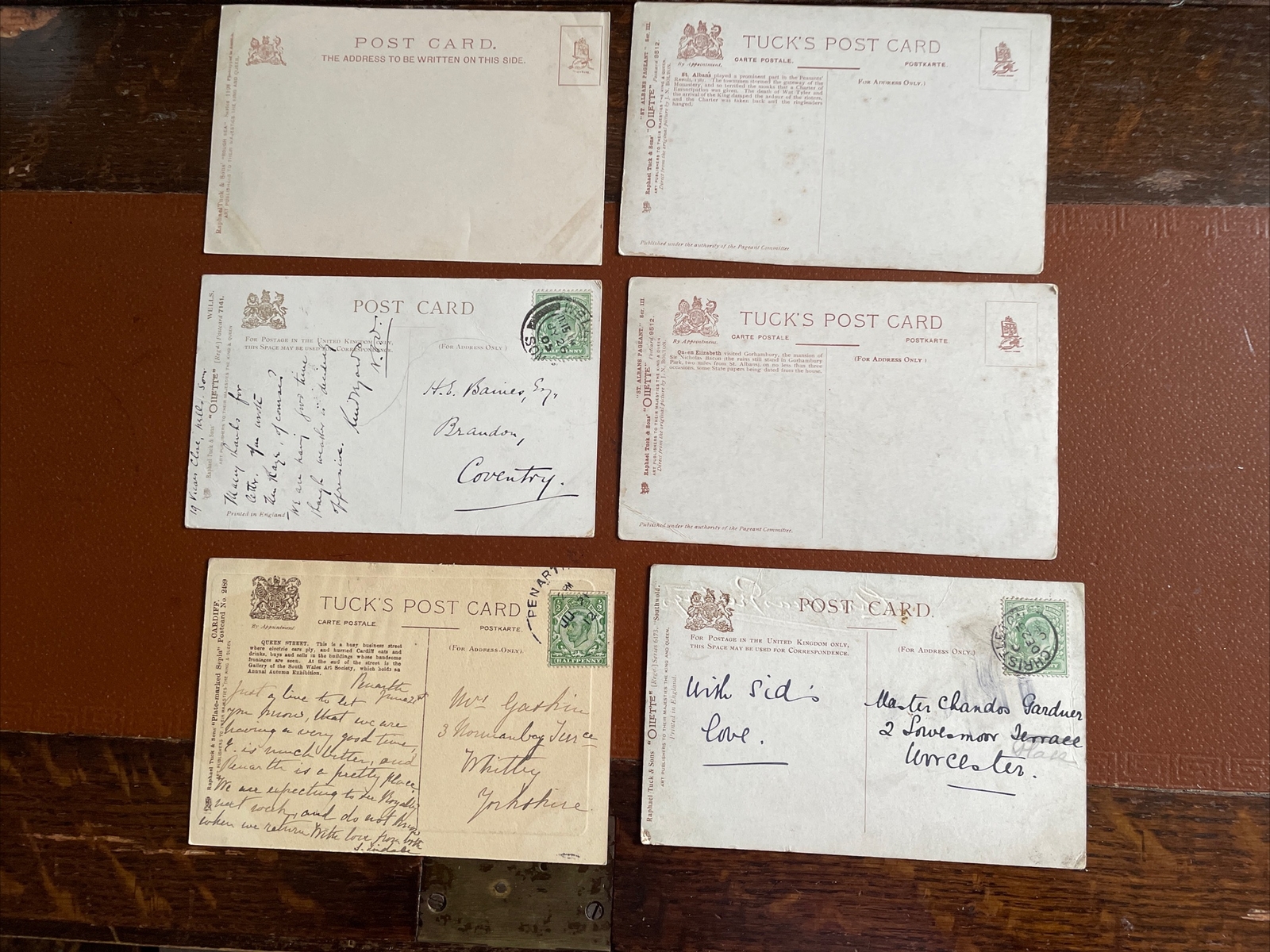 Job lot 32 Tuck Postcards various locations/subjects eBay