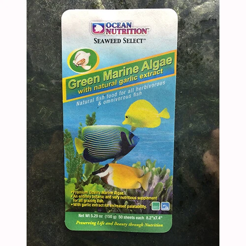 Ocean Nutrition Green Marine Seaweed Algae Bulk 50 sheets/150 g