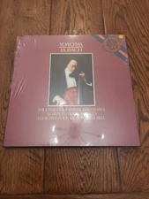 YO-YO MA-Bach ,The Six Unaccompanied Cello Suites. 3LP Box CBS D3-37867 .SEALED
