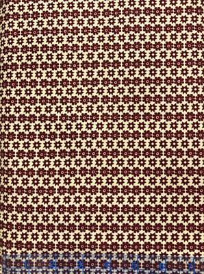 Blank Quilting ''Coverlet'' BTR5240-Cream~Maroon Flowers and Stars on Cream~BTY