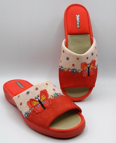 DeValverde Scuff - Ladies - 1174 - Coral ,, Marino, - Picture 20 of 21
