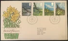 GB 1979 - FIRST DAY COVER - BRITISH FLOWERS - 21 MARCH EDINBURGH POSTMARK