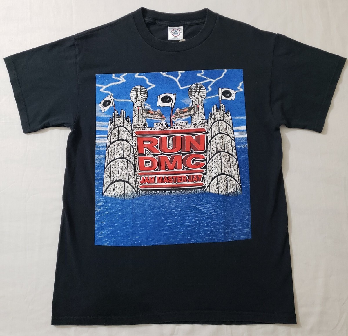 Vintage Run DMC x JMJ Concert T-Shirt Sz Medium Rap Tee Hip