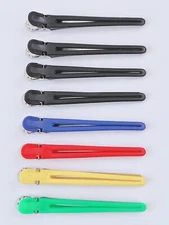 AU 4X Hair Cut Section Apart Salon Styling Clips Clamp Claw Crocodile Snap Tool