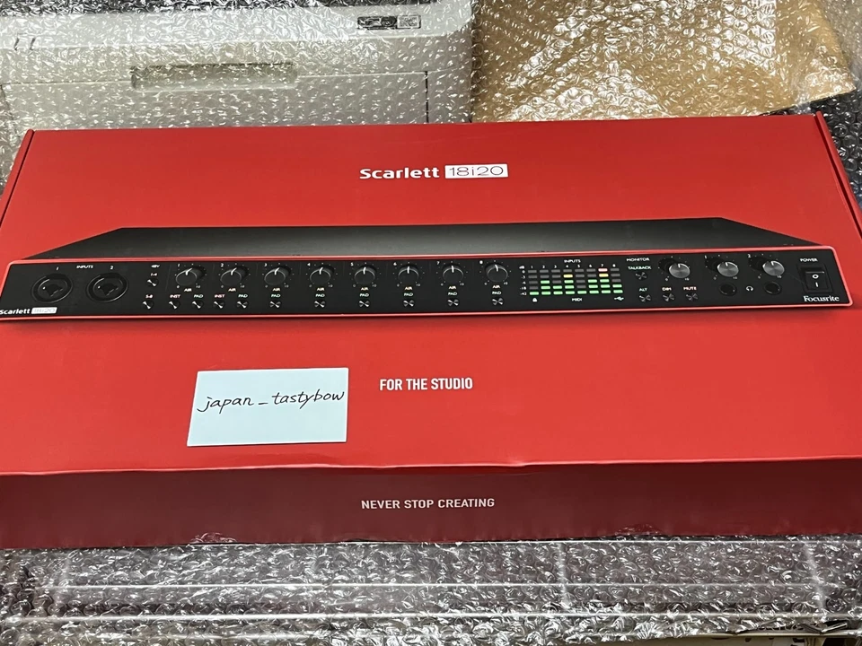Focusrite Scarlett 18i20 3rd Gen USB Audio Recording Interface BRAND NEW BOX - Image 3 of 4