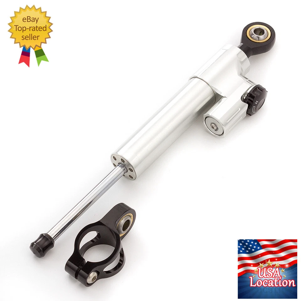 Kit de montaje de soporte amortiguador de dirección para Yamaha YZF R3 R25 MT25 2015 2016 2017 2018 Foto 2 de 4