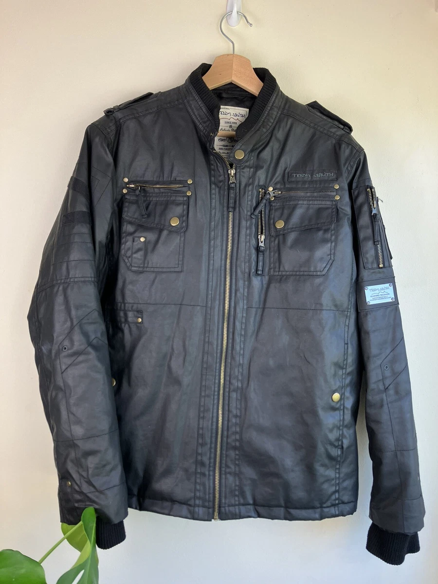 Teddy smith bomber jacket cheap