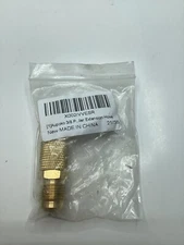 (QTY 2)  Aupoko 3/8" Male Flare Propane Elbow Adapter Fitting