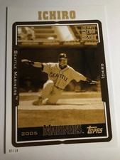 2019 Topps Archives Ichiro Suzuki Career Retrospective Jumbo 5x7 I5 07/10