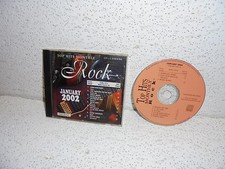 Top Rock Hits Monthly January 2002 CD  G Karaoke Compact Disc Out of Print