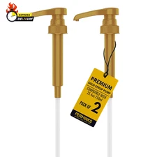 Torani and Davinci Compatible Syrup Pumps (Set of 2)- Fits Bottles (25.4 Oz-750M