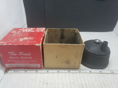 Vintage Tru-Point Pencil Pointer Model D w/ Original Box  