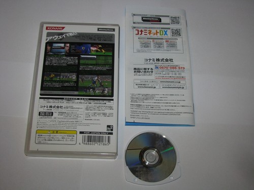 World Soccer Winning Eleven 9 Ubiquitous Evolution PSP Japan import US Seller - Picture 2 of 7