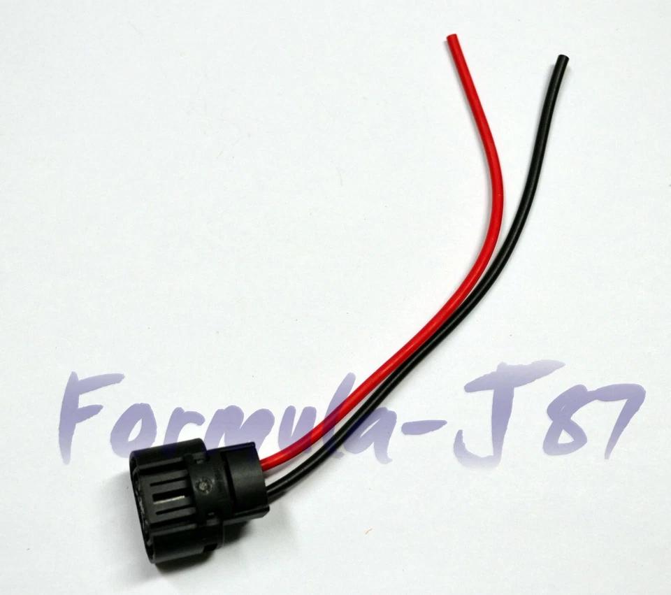 Wire Pigtail Female PSX24W 2504 Two Harness Fog Light Bulb Connector Plug Socket - Image 2 of 4