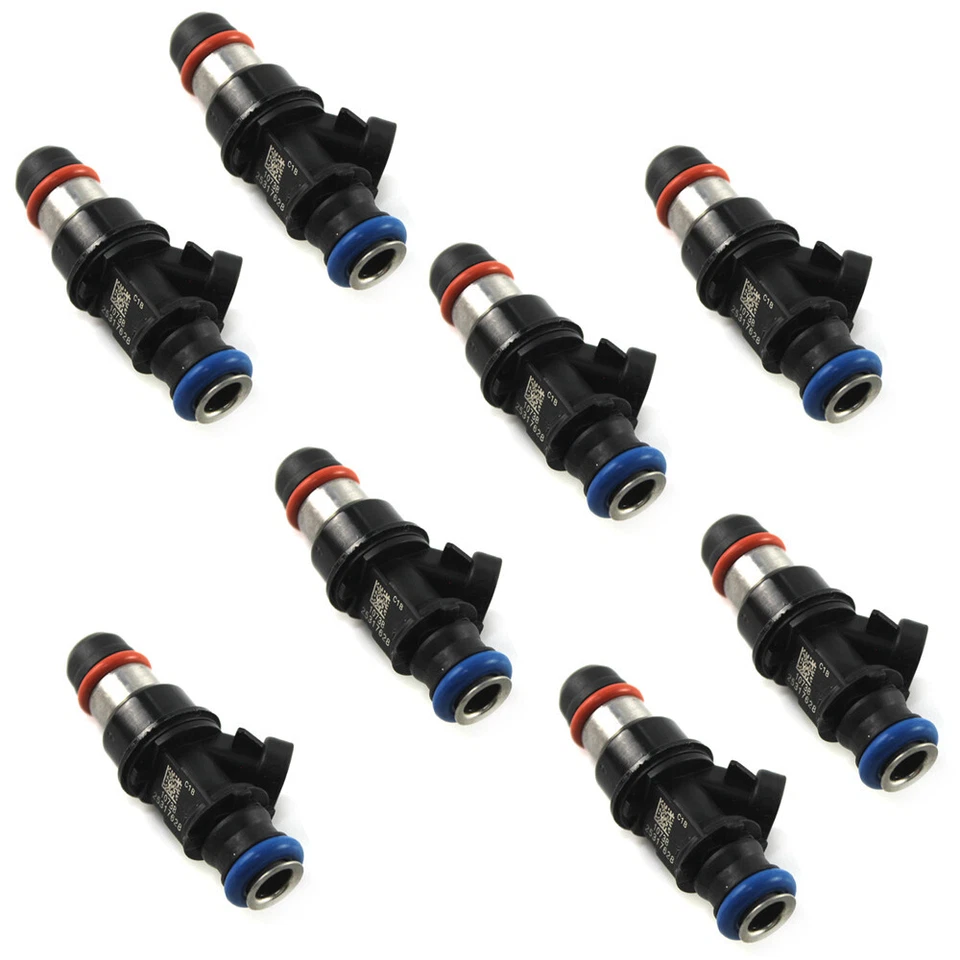 Inyectores de combustible 8 piezas 25317628 25320288 para 99-06 Chevy Silverado Suburban Foto 3 de 4
