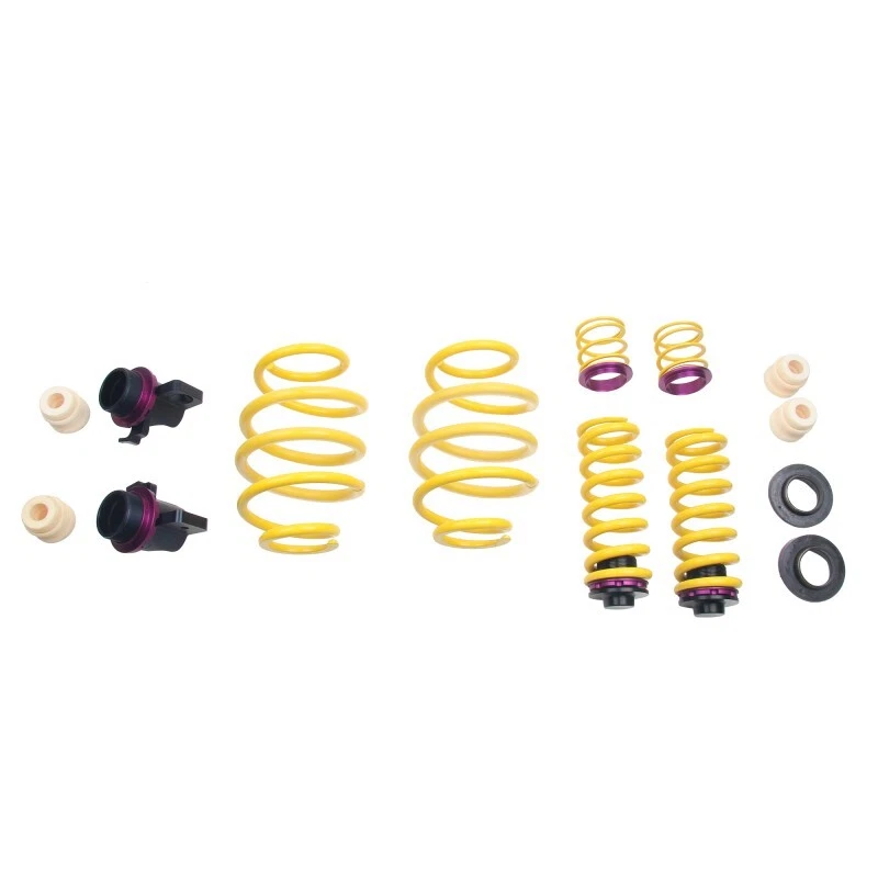 Kit de resortes reductores ajustables KW HAS para BMW M3 2015-21 sedán M4 cupé F80 F82 Foto 3 de 4