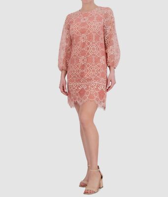 vince camuto dress pink Satin Round Neck Sleeveless Maxi Shift Maxi dresses Textured smocking brings visual dimension to the bodice of this sleeveless dress from Vince Camuto Vince Camuto Women's Floral-Print Smocked-Waist