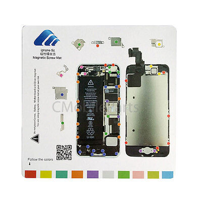 Iphone 4s Screw Chart With Diagram That Shows Locations