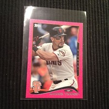2014 TOPPS ONLINE MINI #303 ANDRES TORRES *PINK #6/25*  SAN FRANCISCO GIANTS