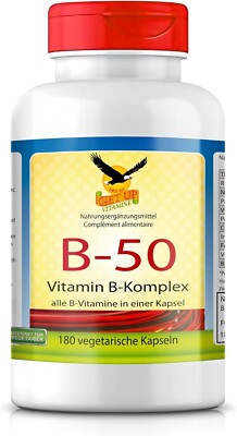 Get UP  Vitamin B Komplex, 180 Kapseln