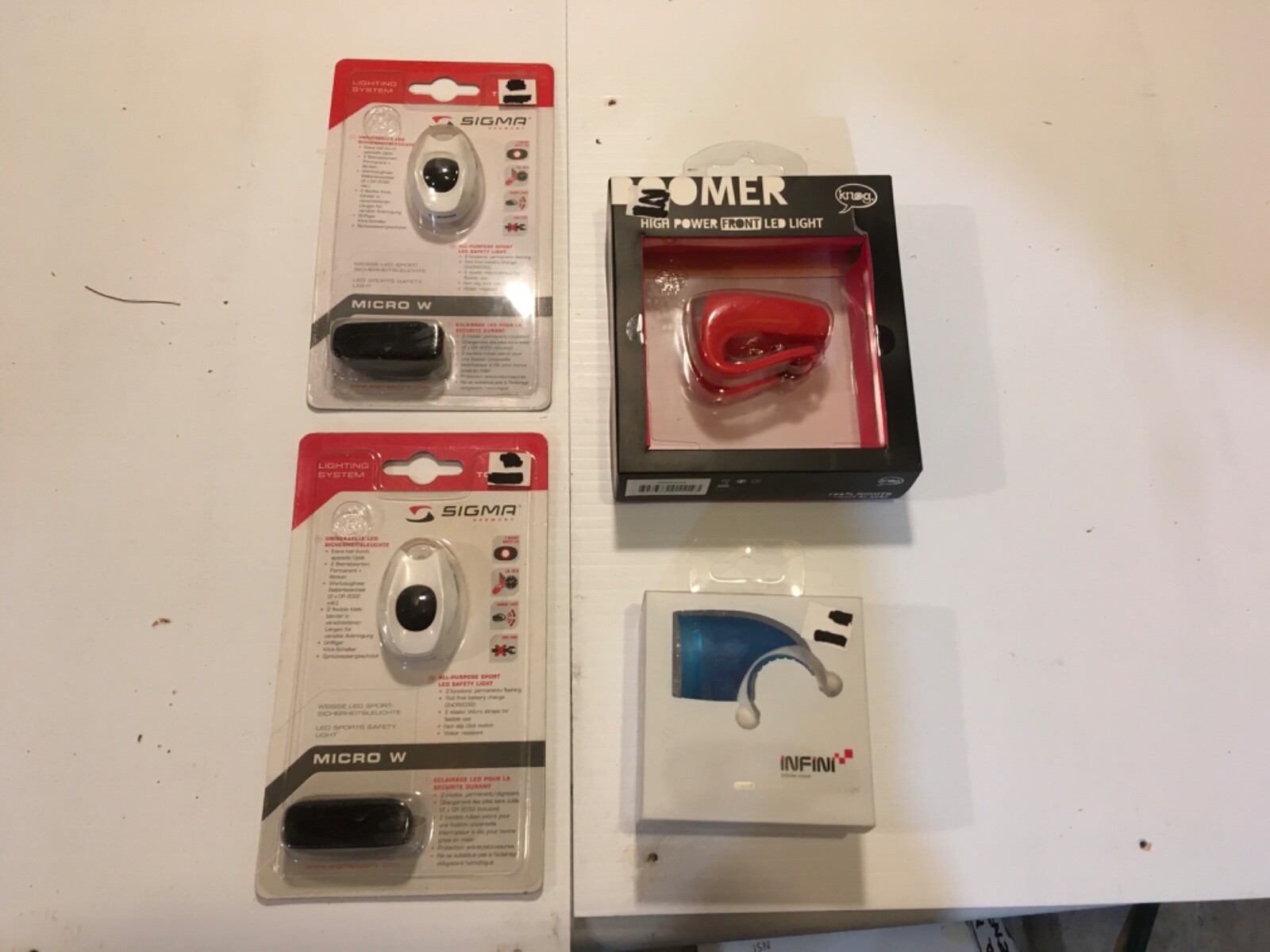 BICYCLE LIGHTS/ FRONT REAR