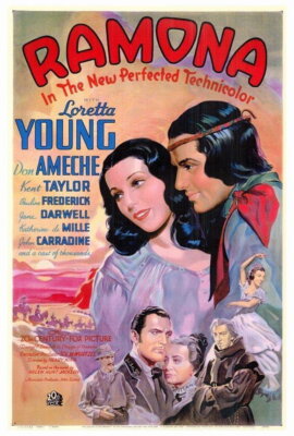 71901 Ramona Movie Loretta Young, Don Ameche Wall 16x12 POSTER Print