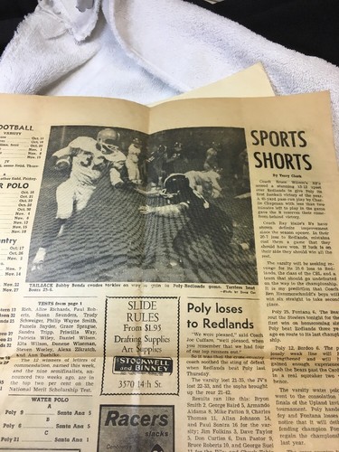 1963 "Bear Tracks" Literary Publication, Polytechnic High School, Riverside, CA - Picture 9 of 12