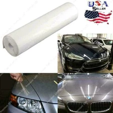 12" x 49" Clear Car Bumper Hood Paint Protection Film Vinyl Decal Universal Fit