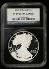 Photo of a 2010-W American Silver Eagle Proof from an eBay listing that sold on Jan 13, 2026