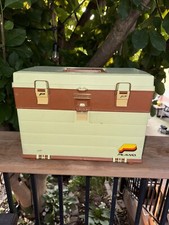 PLANO 757 Vintage FISHING Tackle Tool Box Organizer 4 Drawer Some Dividers