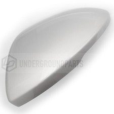 VAUXHALL ASTRA K INSIGNIA SILVER DOOR WING MIRROR COVER CAP LEFT PASSENGER SIDE