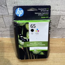 New HP 65 Black 65 Tri-Color Combo Ink Cartridge OEM MAR 2025 Free Shipping