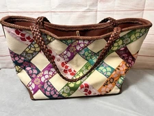 Hadley Pollet Departure Tote Bag Colorful Boho Beachy