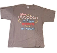 What Happens In Vegas Stays In VEGAS T-shirt Port And Company