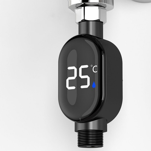 Verbesserte Sicherheit drei Farben Anzeigesystem auf schwarzem LED Wasserthermom - Bild 4 von 10